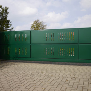 Schuifpoort Leeds groen